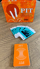 Vintage 1964 Pit Card Game Parker Brothers Complete Original Box Trading Game