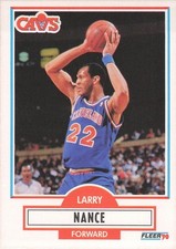 1990-91 Fleer - Larry Nance #35 EX-NM