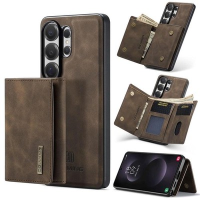 Magnetische 3-türige DG.MING M1 Wallet Case für Samsung Galaxy S26 Ultra 5G