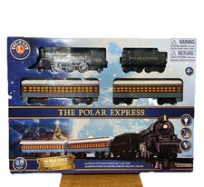 The Polar Express Lionel 7-11925 Battery Operated Train Set 28 Piece New Sealed