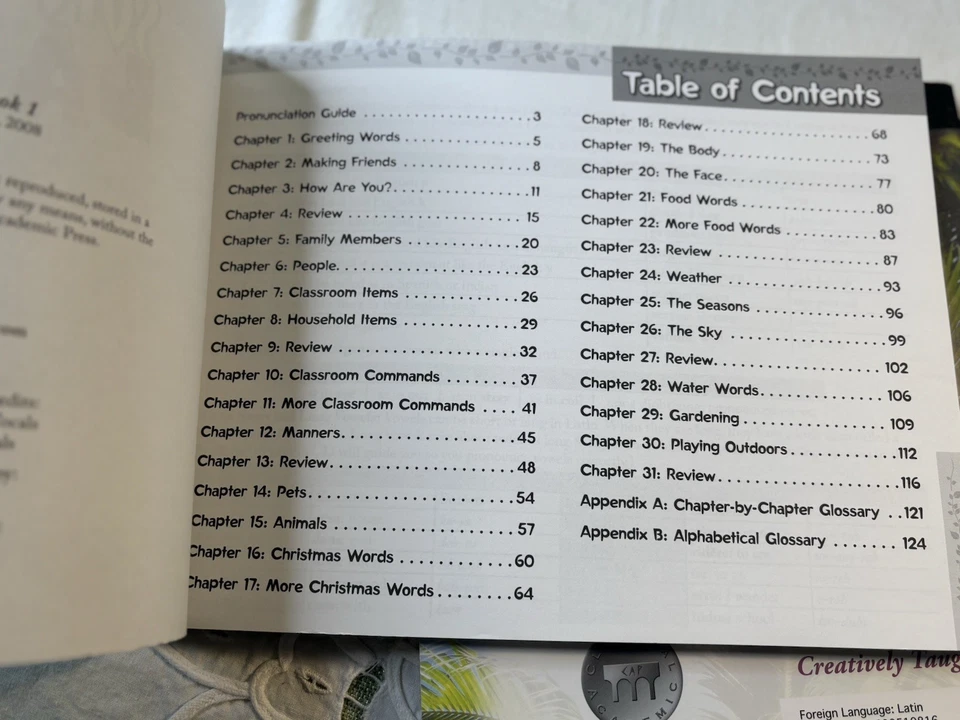 Lot x 2 SongSchool Latin Books 1 & 2 Amy Rehn Teacher's Edition Paperbacks CD - Image 4 of 4