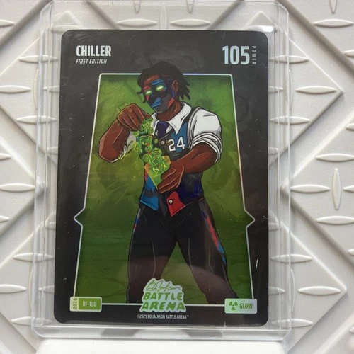 2026 Bo Jackson Battle Arena Chiller 1st Edition Glow Foil #BF-108- Cam Thomas