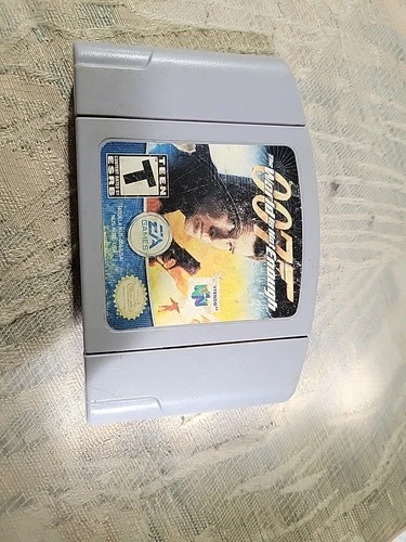 007 World Is Not Enough (Nintendo 64, 2000) Grey Cart ~Authentic~Tested