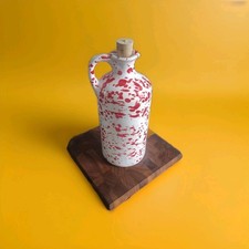 Frantoio Galantino brocca ceramica olio oliva EVOO dipinta a mano Made in Italy