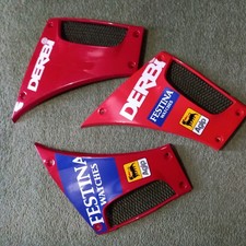  Derbi Predator 50cc Original Derbi  side covers / panels x 3 lot