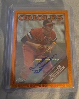 2023 Topps Update Series - 1988 Topps Chrome Silver Pack Mojo Brooks Robinson...