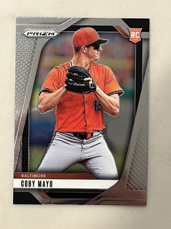 2025 Panini Prizm - Coby Mayo #70 RC