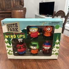 VINTAGE SOUTH PARK COLLECTOR PACK WIND UP TOYS NEW IN THE BOX