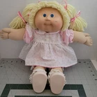Vintage Cabbage Patch 1978/1982  Blonde Hair Blue Eyes Dimple READ