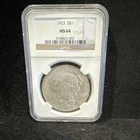 1923 Peace Dollar $1 Silver Coin NGC MS64 Uncirculated