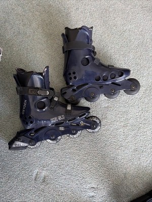 Oxygen KR 5.1 Rollerblades Inline Skates Blue Size 27 Kryptonics 76mm Wheels