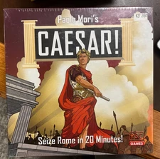 2021 PSC Games Paolo Mori's Caesar! Seize Rome in 20 Minutes Board Game Complete