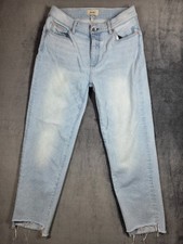 DL1961 Jeans Womens Size 29 Light Blue Mara Straight Mid Rise Instasculpt Ankle
