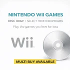 Nintendo Wii Disc Only Video Games - PAL - Multi Buy Offer Available