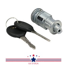 Chrome Ignition Switch Cylinder W Keys For Chrysler Dodge Caravan Grand Voyager