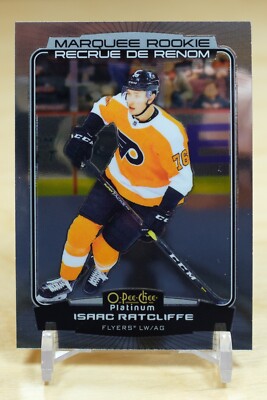 2022-23 OPC Platinum Marquee Rookie #218 Isaac Ratcliffe - Philadelphia Flyers