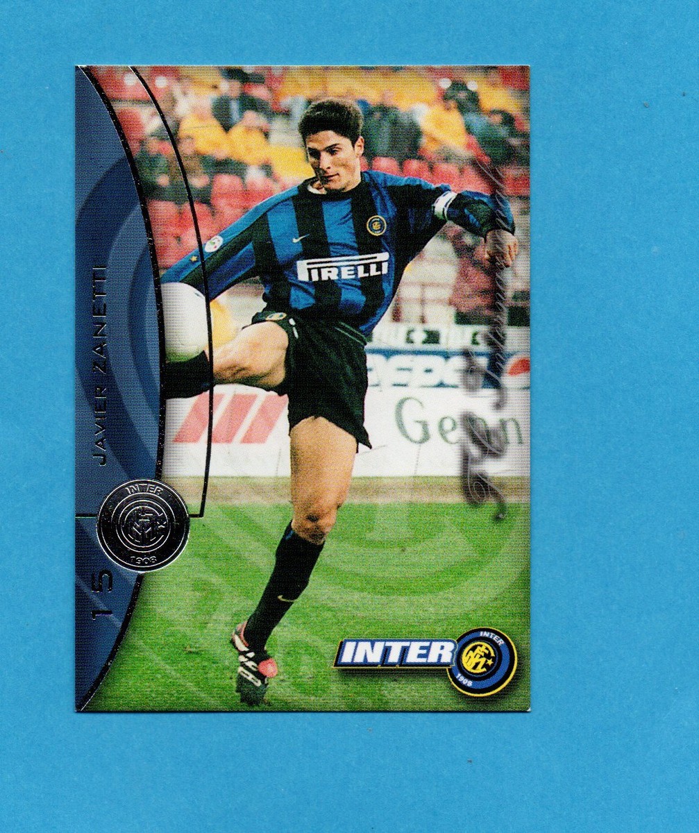 Javier Zanetti Scarpe Figurina INTER CARDS 2000 DS 15 JAVIER ZANETTI