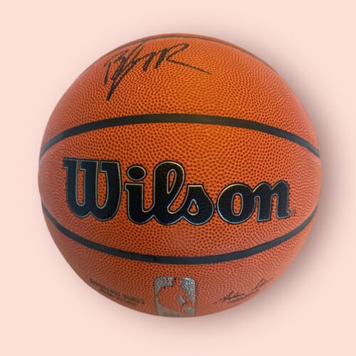 LeBron Bronny James Jr. Signed Autographed NBA Wilson Basketball Lakers w PROOF - Picture 2 of 3
