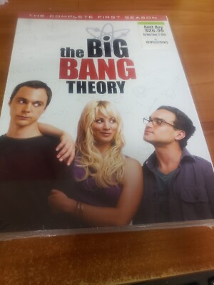 Big Bang Theory - The Complete First Season (DVD 2008 3-Disc Set) 1 1st ...