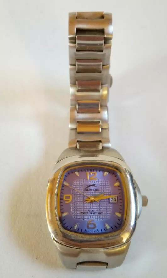 Slazenger watch 100m water resistant sale
