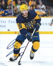 Colton Sissons Signed 8x10 Photo Nashville Predators Autographed COA C