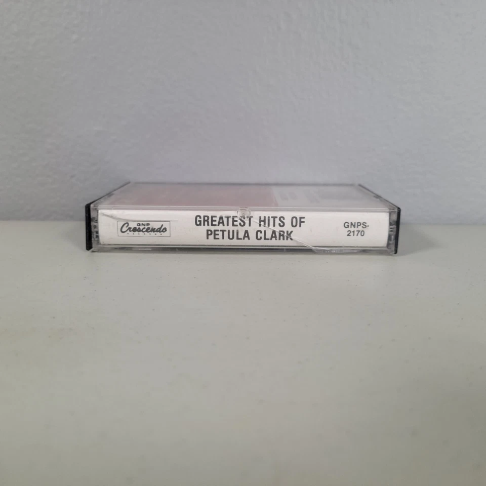 Petula Clark Greatest Hits Cassette – 1984 GNP Crescendo – Pop Vocal Tape Foto 3 de 4