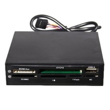 Card Reader USB 2.0, Highspeed Simultaneous Read and Write Multi-Port Adapter