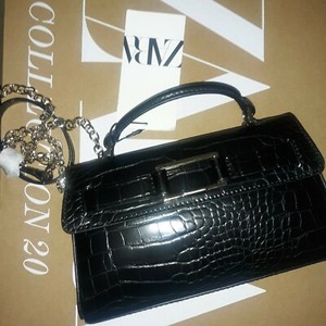 zara sling bag black
