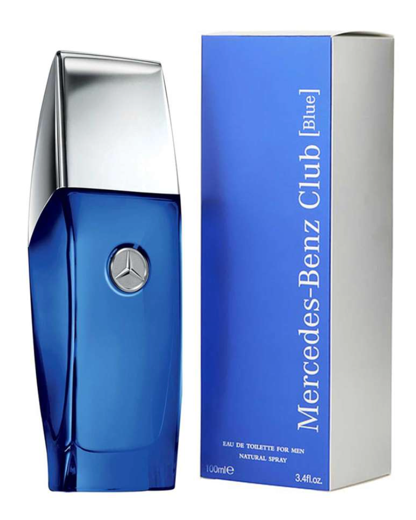 Mercedes-Benz  Club Blue For Men 100ml Eau De Toilette Spray New & Sealed
