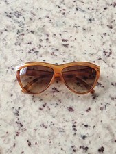 Pierre Cardin Vintage Women's Sunglasses Tortoise Shell Frame Gold Accents 622