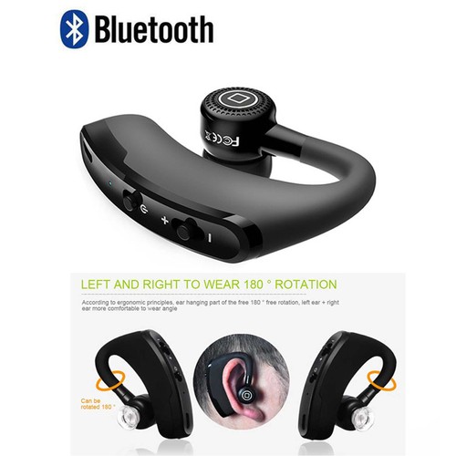 Bluetooth Headset Stereo Wireless Earphone with Mic Noise Canceling Headphone - Picture 2 of 12
