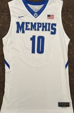 Authentic Nike Memphis State Tigers Markel Crawford Game Issued Jersey