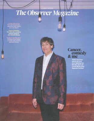 Observer Magazine: Mark Steel, Jonathan Bailey, Sanjeev Bhaskar, Fashion 16.2.25