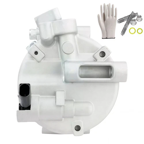 A/C AC Compressor for 2004-2017 2018 Audi A3 VW Jetta CC GTI Passat 1.8L 2.0L - Picture 2 of 3