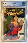 AMAZING SPIDER-MAN #69 CGC 5.5 FINE- Feb 1969 Classic ROMITA KINGPIN Cover ART!