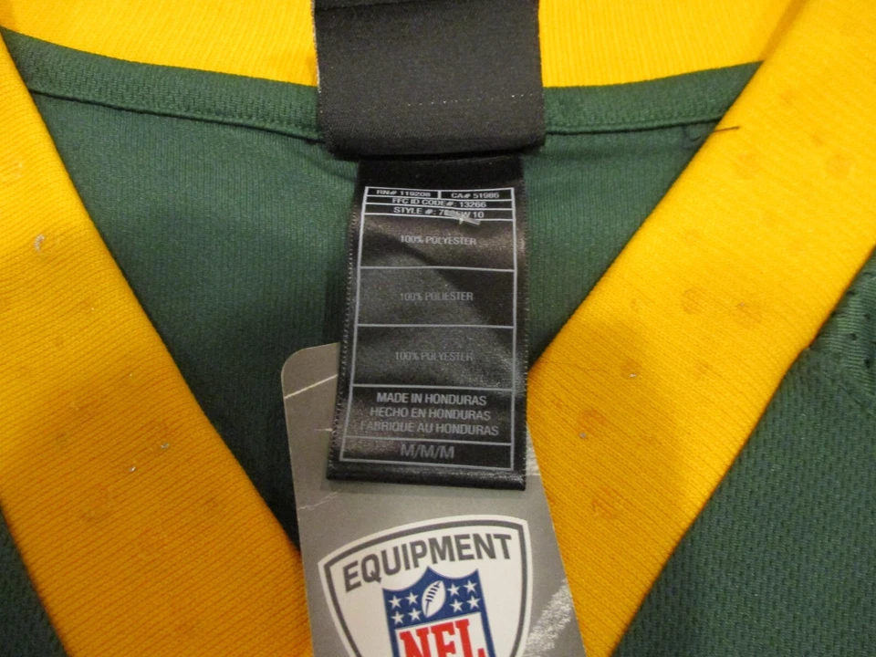 Camisa para mujer Aaron Rodgers Green Bay Packers mediana NFL cuello en V poliéster* Foto 4 de 4