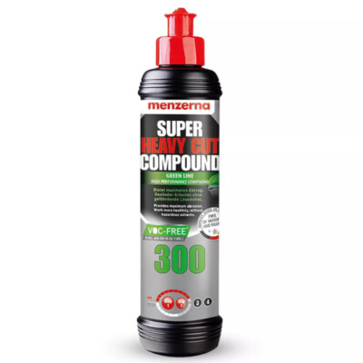 Menzerna Super Heavy Cut Politur 300 Green Line Schleifpolitur Autolack 250ml