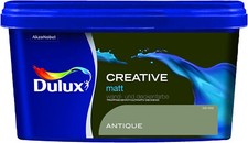 Dulux Creative matowy, farba ścienna i sufitowa, 2,5 litra, różne odcienie