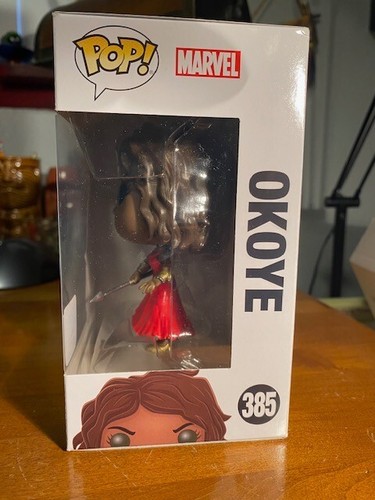 Funko Pop! Black Panther #385 Okoye in Red Dress 2018 Fall Con Exclusive Ltd Ed - 第 2/9 張圖片