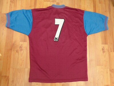 Reebok Aston Villa シャツ VINTAGE ASTON VILLA 1997-1998 MENS LARGE L 42/44