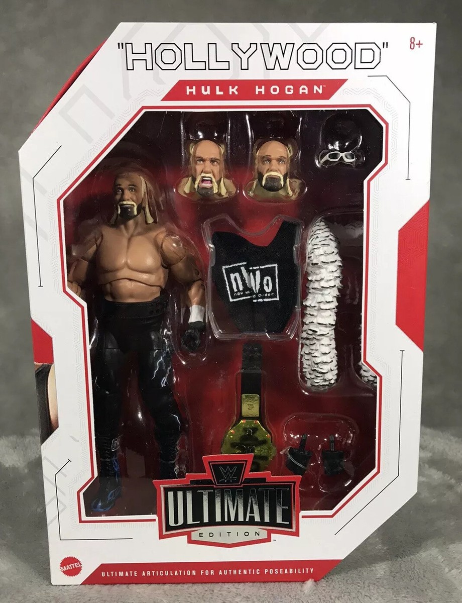 ゲームキャラクター WWE Mattel Elitr Ultimate Hulk Hogan NWO WWE Ultimate Edition “Hollywood” Hulk Hogan Action Figure