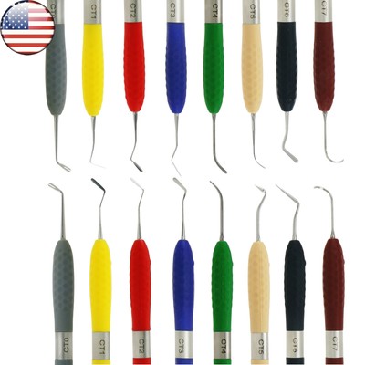 US Dental Composite Resin Filling Instrument Spatulas Aesthetic Restoration Kits