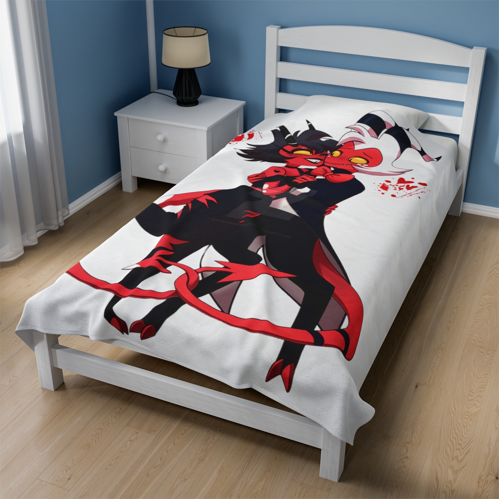 Hazbin Hotel Blanket, Hazbin Hotel Fan Gift