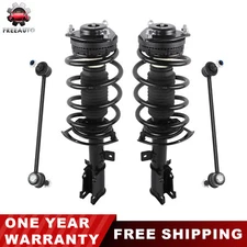 Front Struts w/Coil Spring Sway Bar For 07-14 Chrysler 200 Sebring Avenger271131