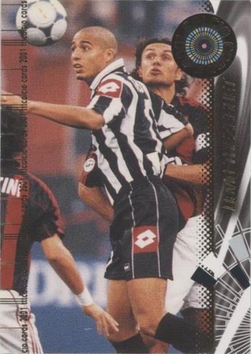 Panini WCCF 2001-02 David Trezeguet Refractor Juventus TS1 France