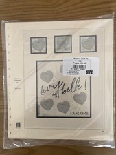 FEUILLES POUR ALBUM DE TIMBRES SAFE-DUAL / FRANCE 2137 T1 N24 PAGES 554-567