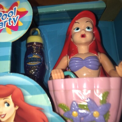 Disney Ariel Bubble Blower シャボン玉製造機 激レア Disney The Little Mermaid ARIEL Bubble Blower Machine In Box W