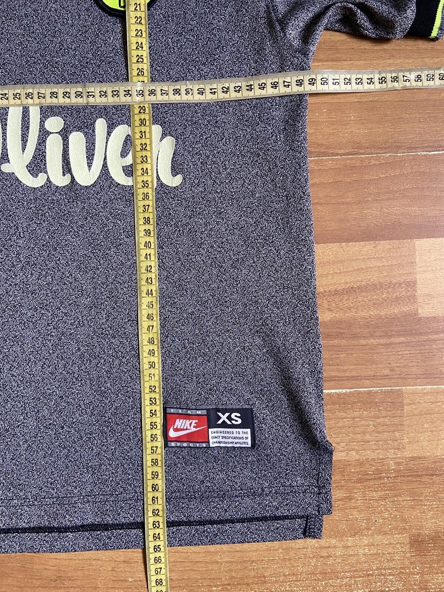 BORUSSIA DORTMUND 1997 1998 AWAY FOOTBALL SHIRT SOCCER JERSEY NIKE