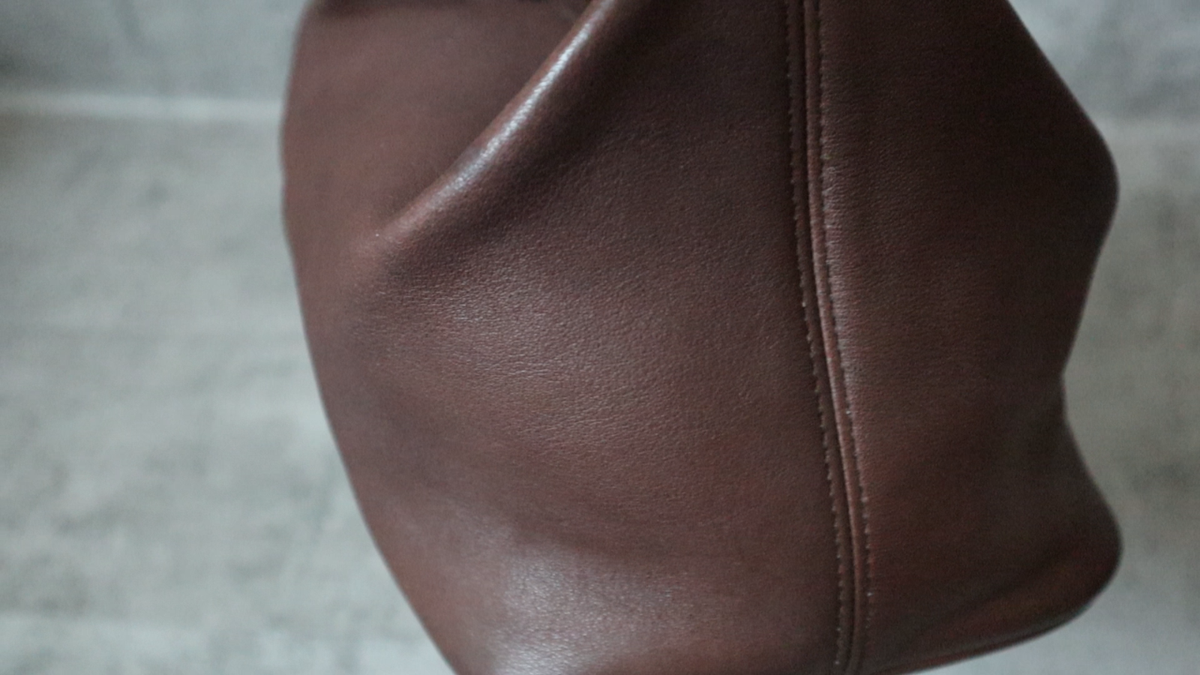 Vintage Coach Dark Brown Mini Soho Leather Hobo Bag 4145 Handbag