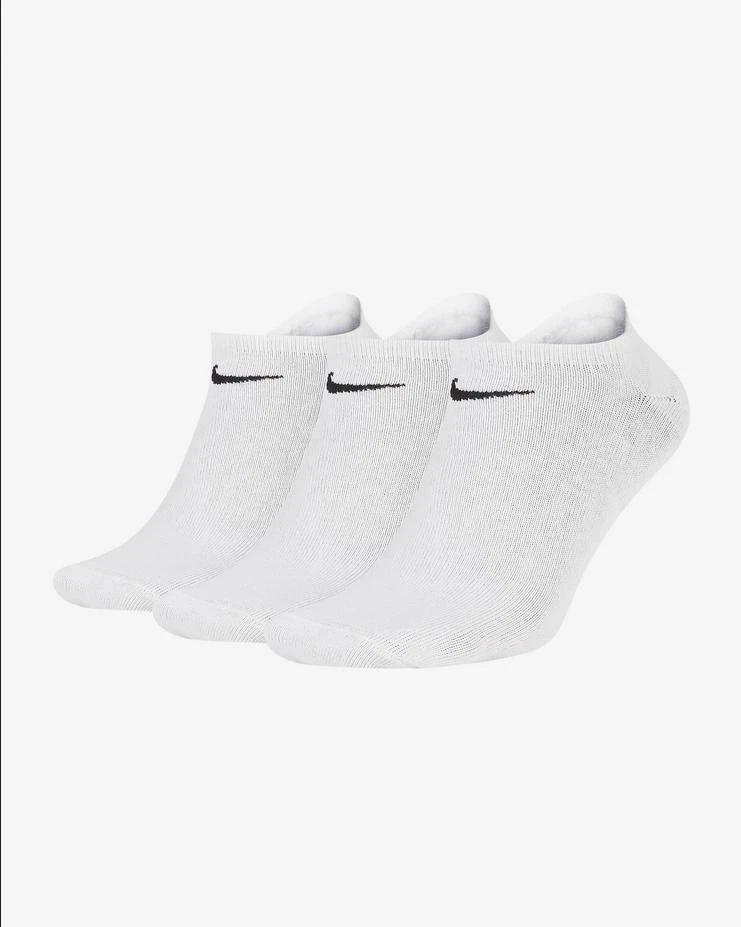 Nike Collants Socquettes Invisibles Lightweight Dri-Fit (3 Paire ),Unisexe - 101 - Photo 1/4